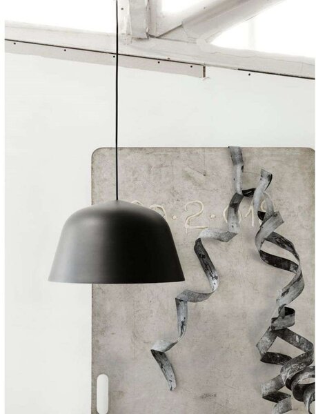Viseće Svjetiljka Muuto, Crno, Aluminij