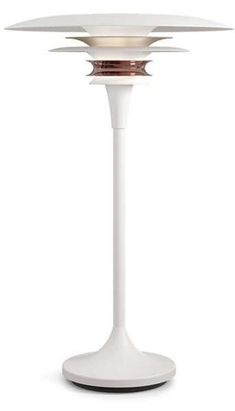Diablo Stolna lampa Ø30 Matt Bijela/Rosé Srebro - Belid