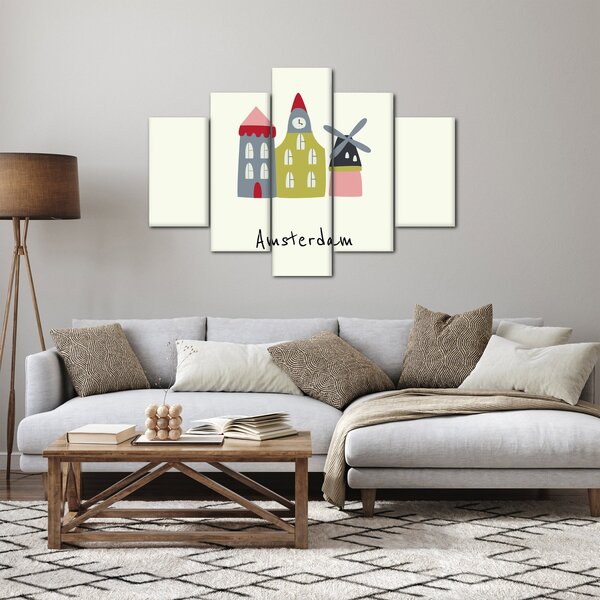 Slika - Gradovi Europe N⁰4 (150x105 cm)