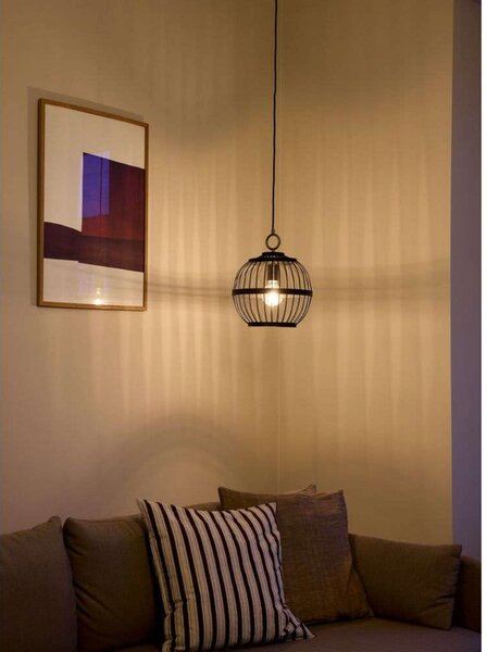 Stockholm Nordic viseća lampa, Ø 30 cm, crna - Halo Design