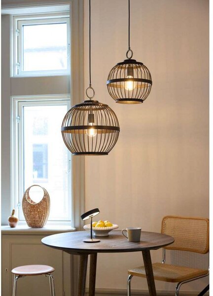 Stockholm Nordic viseća lampa, Ø 30 cm, crna - Halo Design