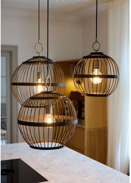 Stockholm Nordic viseća lampa, Ø 30 cm, crna - Halo Design