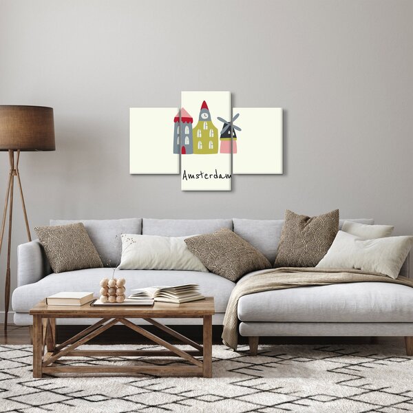 Slika - Gradovi Europe N⁰4 (90x60 cm)