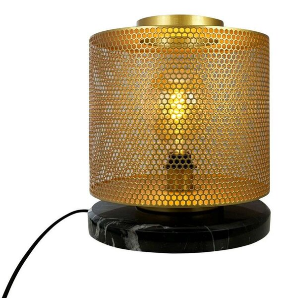 Stolne Lampa Dyberg Larsen, Nantes, Zlato / mjed, Dnevna soba, Mjed, Skandinavski