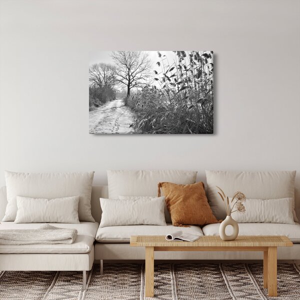 Slika - Polja zimi (90x60 cm)