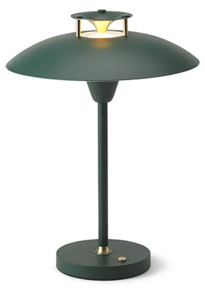 Stolne Lampa Halo Design, prigušiv, Zelena, Dnevna soba, Metal