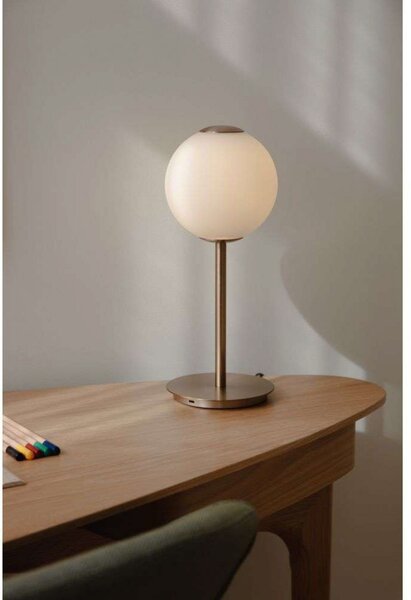 Stolne Lampa UMAGE, prigušiv, Zlato / mjed, Dnevna soba, Metal