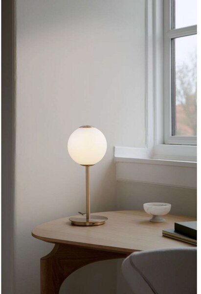 Stolne Lampa UMAGE, prigušiv, Zlato / mjed, Dnevna soba, Metal