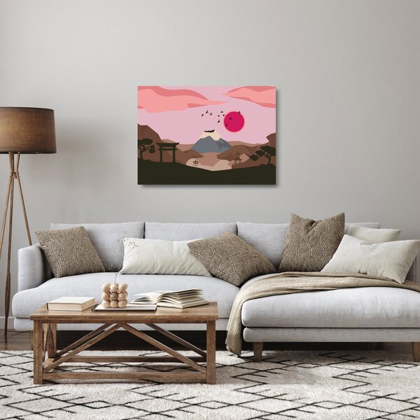 Staklena slika - Japan N⁰2 (70x50 cm)