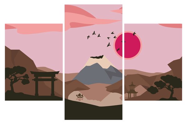 Slika - Japan N⁰2 (90x60 cm)