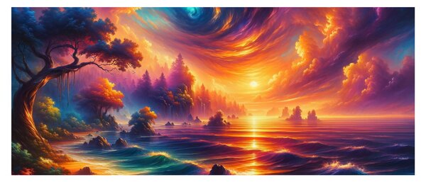 Slika - Magični svijet (120x50 cm)