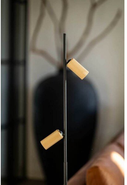 Podne Lampa ANTIDARK, Crno, Dnevna soba