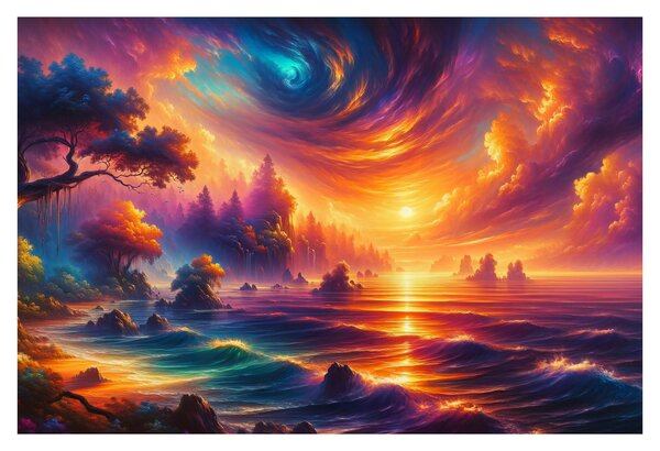 Slika - Magični svijet (90x60 cm)
