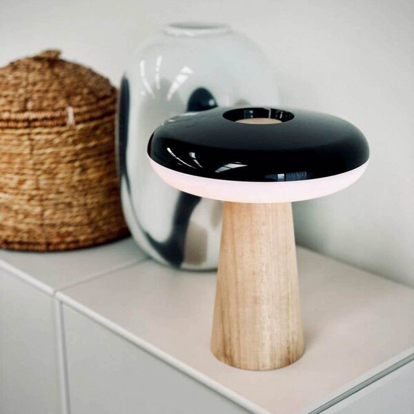 Stolne Lampa Dyberg Larsen, 2 Ways, prigušiv, Drvo, Dnevna soba, Drvo, Moderan