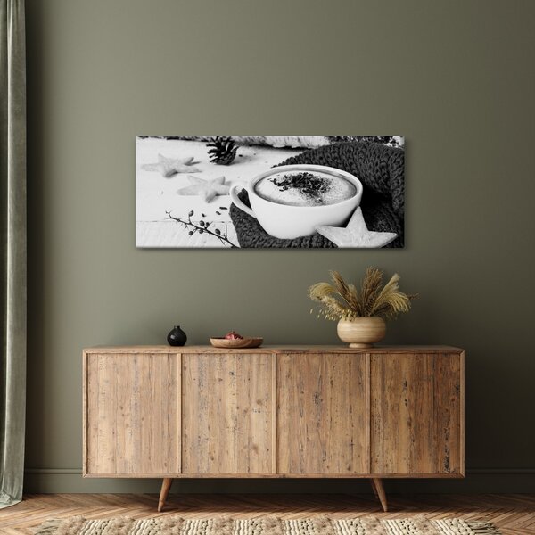 Slika - Zimski cappuccino (120x50 cm)