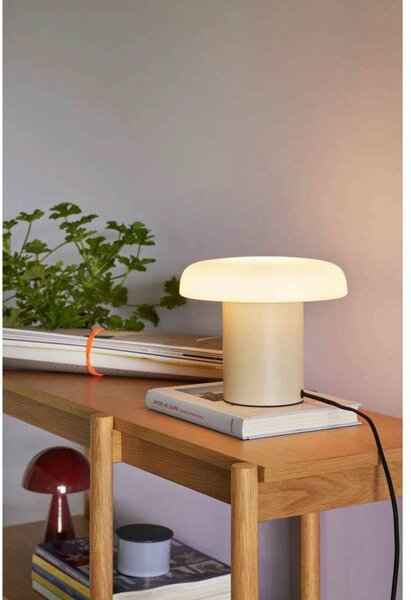 Stolne Lampa Hübsch, Bež, Dnevna soba, Staklo