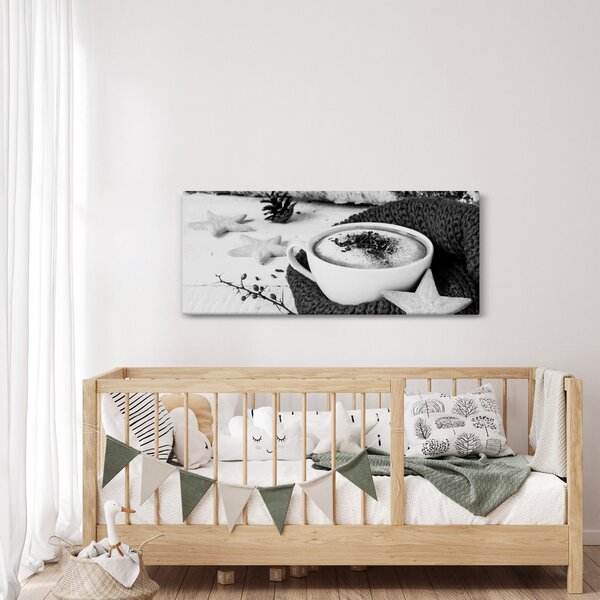 Slika - Zimski cappuccino (120x50 cm)