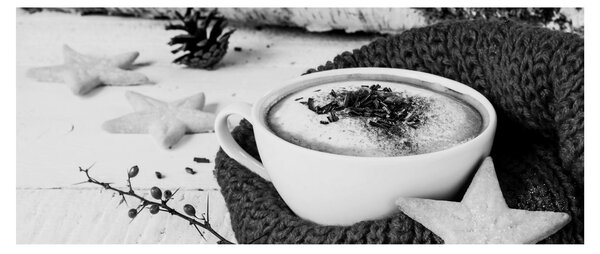 Slika - Zimski cappuccino (120x50 cm)