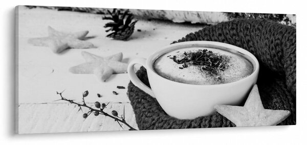Slika - Zimski cappuccino (120x50 cm)