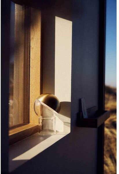 Stolne Lampa FRANDSEN, Pila, prigušiv, Zlato / mjed, Blagovaonica, Plastika, Moderan