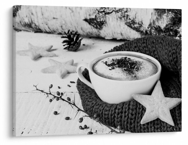 Slika - Zimski cappuccino (70x50 cm)