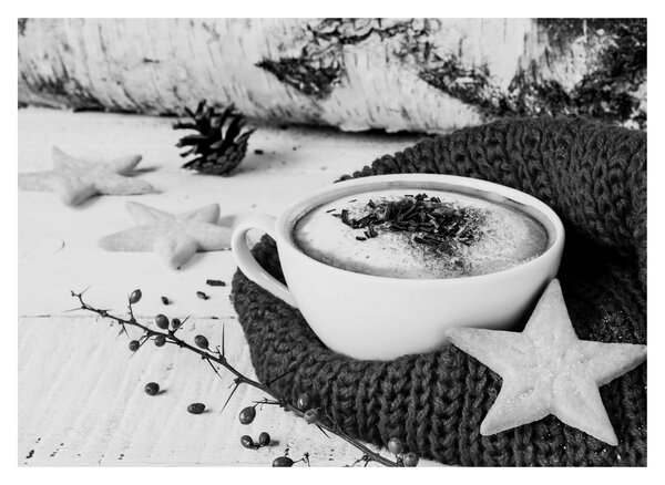 Slika - Zimski cappuccino (70x50 cm)