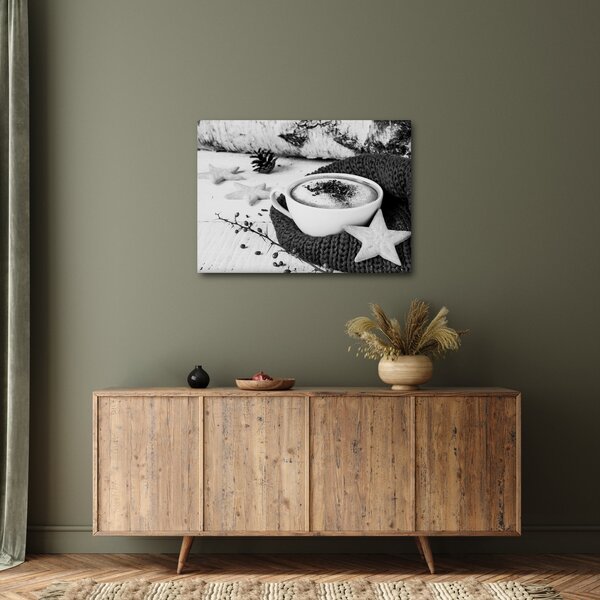 Slika - Zimski cappuccino (70x50 cm)