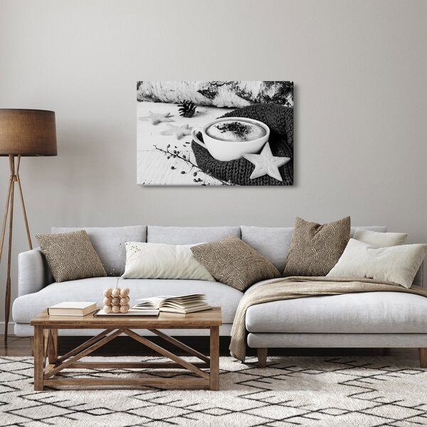 Slika - Zimski cappuccino (90x60 cm)