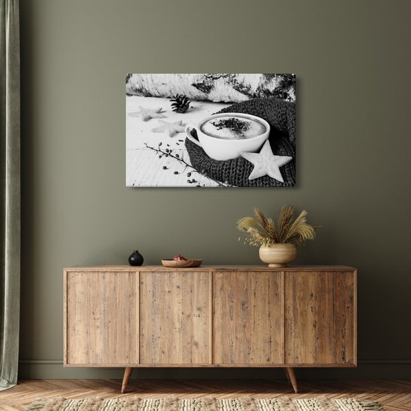 Slika - Zimski cappuccino (90x60 cm)