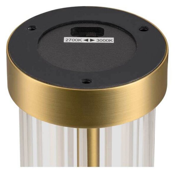 Stolne Lampa SLV, Zlato / mjed, Spavaća soba, Aluminij