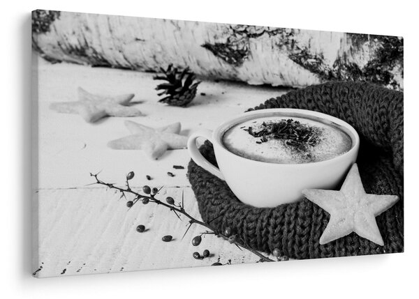 Slika - Zimski cappuccino (90x60 cm)