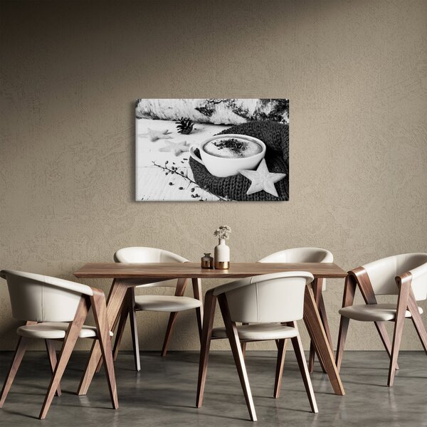 Slika - Zimski cappuccino (90x60 cm)