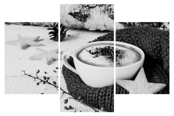 Slika - Zimski cappuccino (90x60 cm)