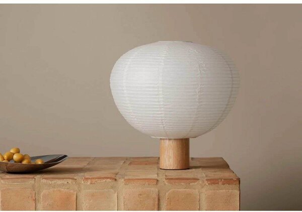 Stolne Lampa Blomus, Bijela, Dnevna soba, Drvo