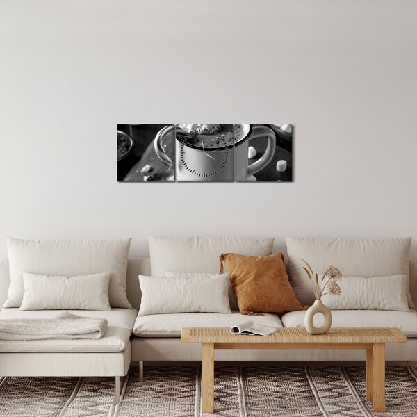 Slika - Božićna topla čokolada (sa satom) (90x30 cm)