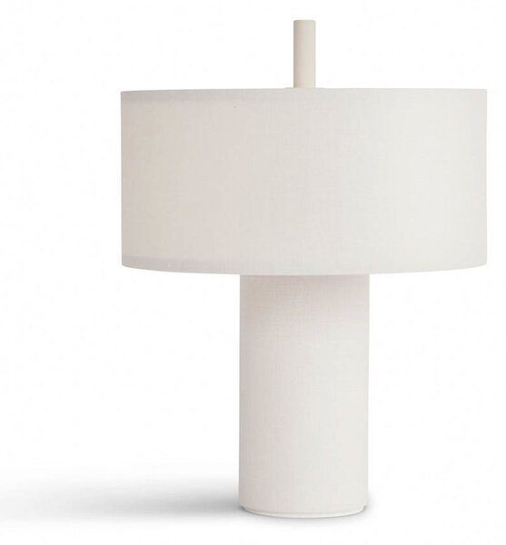 Stolne Lampa New Works, Margin, prigušiv, Bijela, Dnevna soba, Tkanina / tekstil, Skandinavski