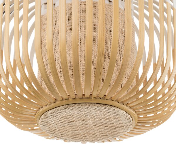 Stropne Svjetiljka Forestier, Bamboo Light XS, prigušiv, Bijela, Dnevna soba, Bambus, Dizajn