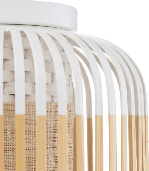 Stropne Svjetiljka Forestier, Bamboo Light XS, prigušiv, Bijela, Dnevna soba, Bambus, Dizajn