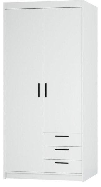 Zondo.hr Ormar za garderobu Elanor 2D 3S (bijela). 1096870