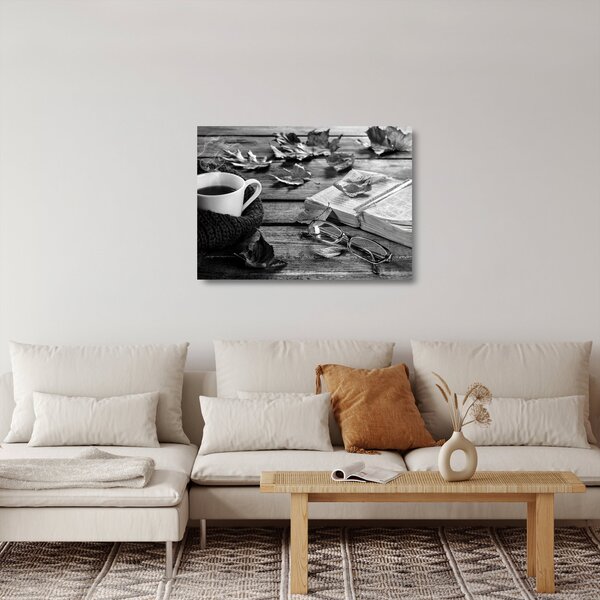 Staklena slika - Miran jesenji dan (70x50 cm)