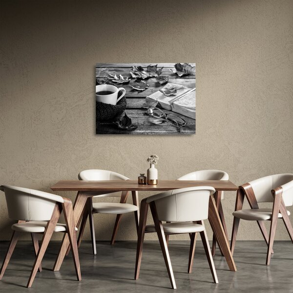 Staklena slika - Miran jesenji dan (70x50 cm)