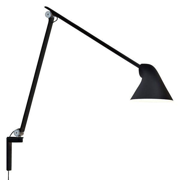 Zidne Svjetiljka Louis Poulsen, NJP, Crno, Dnevna soba, Metal, Dizajn