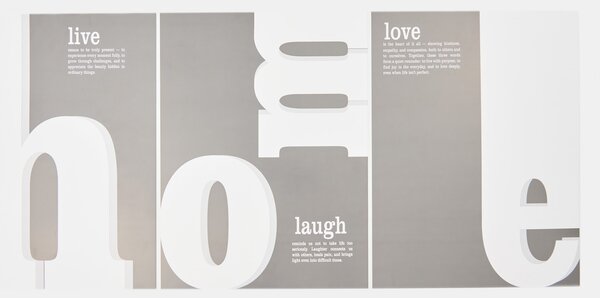 Sinsay - Posteri s motivom doma 3 pack