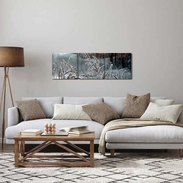 Slika - Smrznuta livada (sa satom) (90x30 cm)