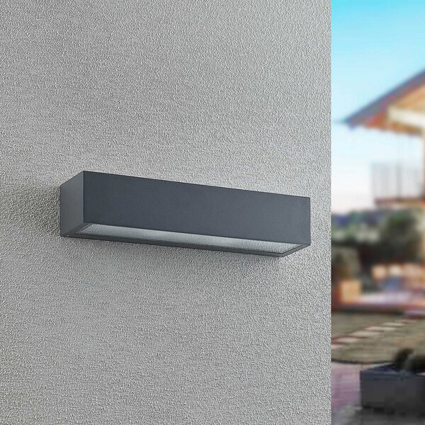 Vanjske Svjetiljka Arcchio, LengoE27, Sivo, Balkon, Aluminij, Moderan