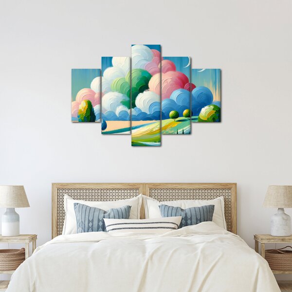 Slika - Krajolik s oblakom (150x105 cm)