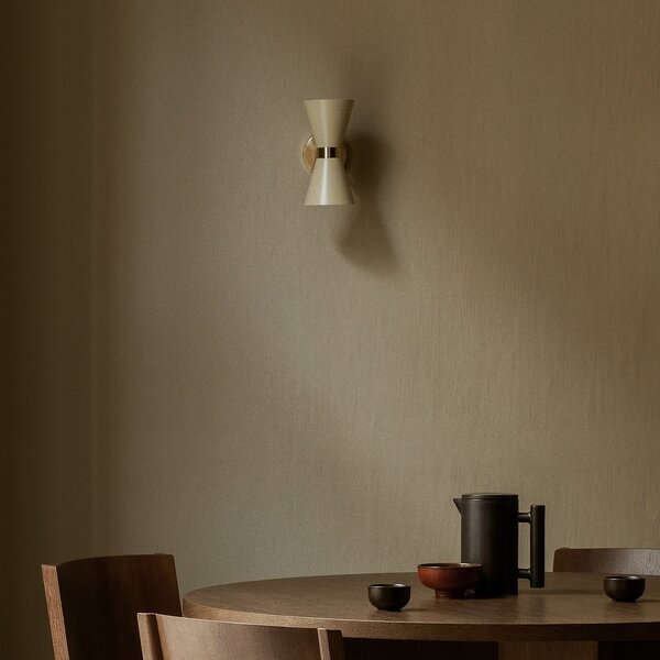 Zidne Svjetiljka Audo Copenhagen, Collector, prigušiv, Bež, Dnevna soba, Metal, Dizajn