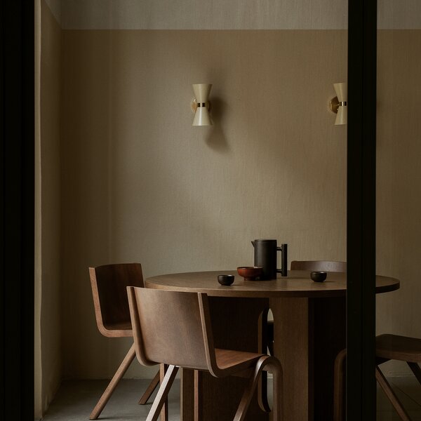 Zidne Svjetiljka Audo Copenhagen, Collector, prigušiv, Bež, Dnevna soba, Metal, Dizajn
