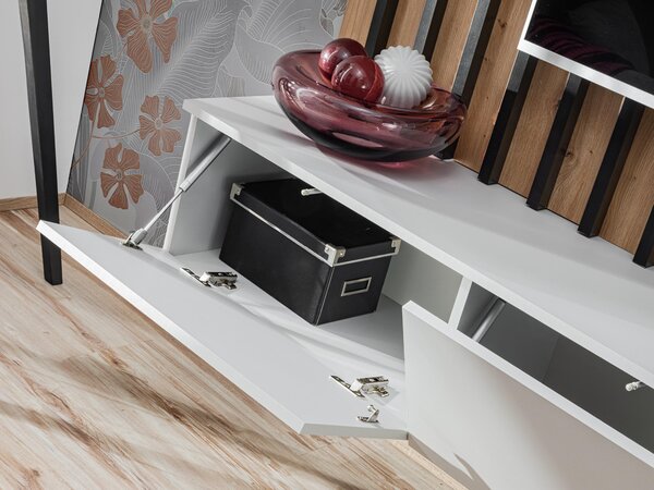 Zondo.hr Set za dnevni boravak Vertic (hrast artisan + perla gray). Akcija -21%. 1097589