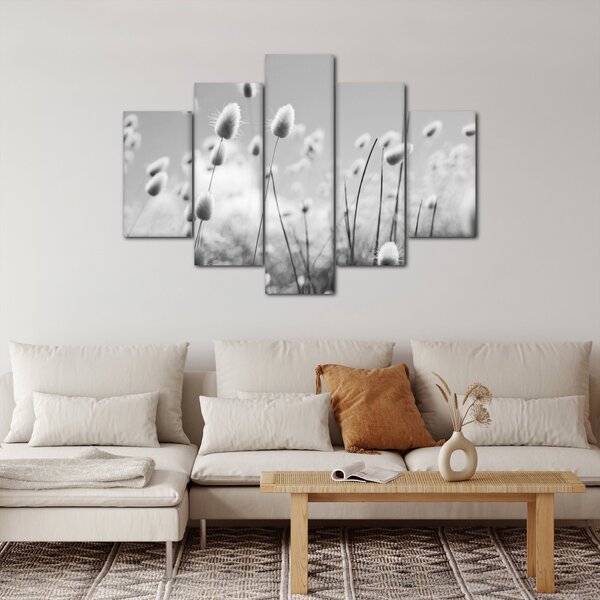 Slika - Boho trava od zečjeg repa (150x105 cm)